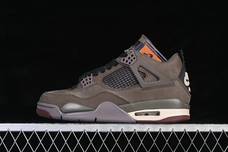 All categories Air Jordan Jordan series basketball shoes Air Jordan 4 A Ma Maniere x Air Jordan 4 Rerto "Dark Mocha" AJ4 Joe 4 Mocha Brown IF3102-200